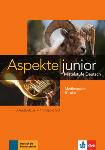 Aspekte junior B1 plusMittelstufe Deutsch. Medienpaket (3 Audio-CDs + Video-DVD)